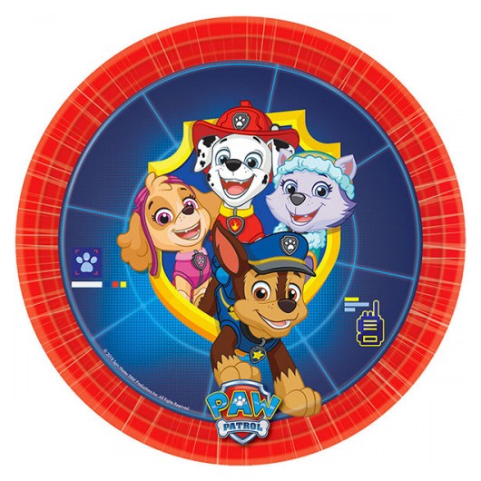 PIATTI PAW PATROL CM.18 