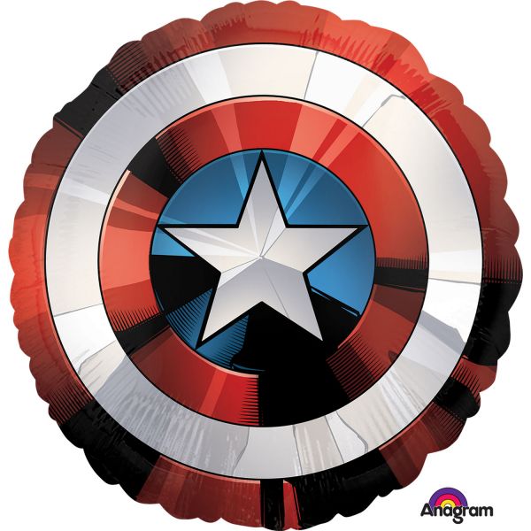 MYLAR SCUDO CAPITAN AMERICA