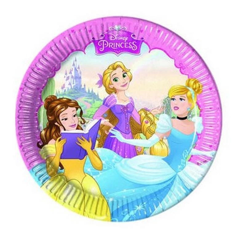 Piatto carta 20cm Principesse 